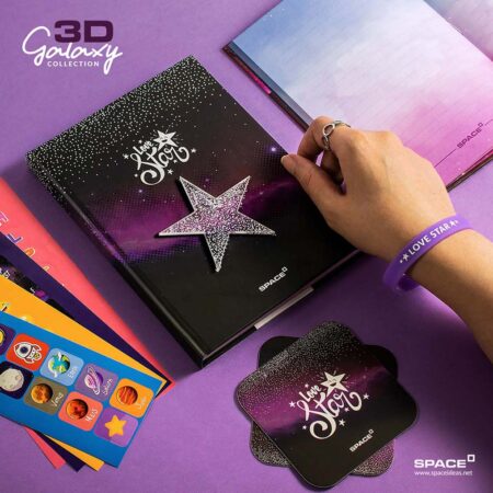 Notebook - Love Star - Space