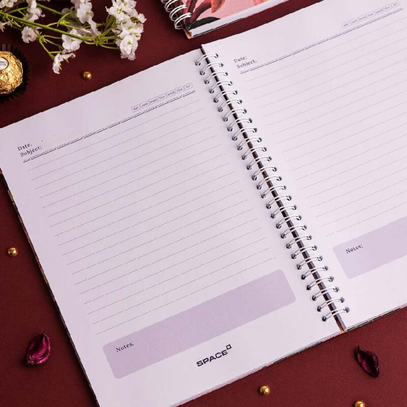 ⁦Notebook - Live in the moment  - Space⁩ - الصورة ⁦2⁩