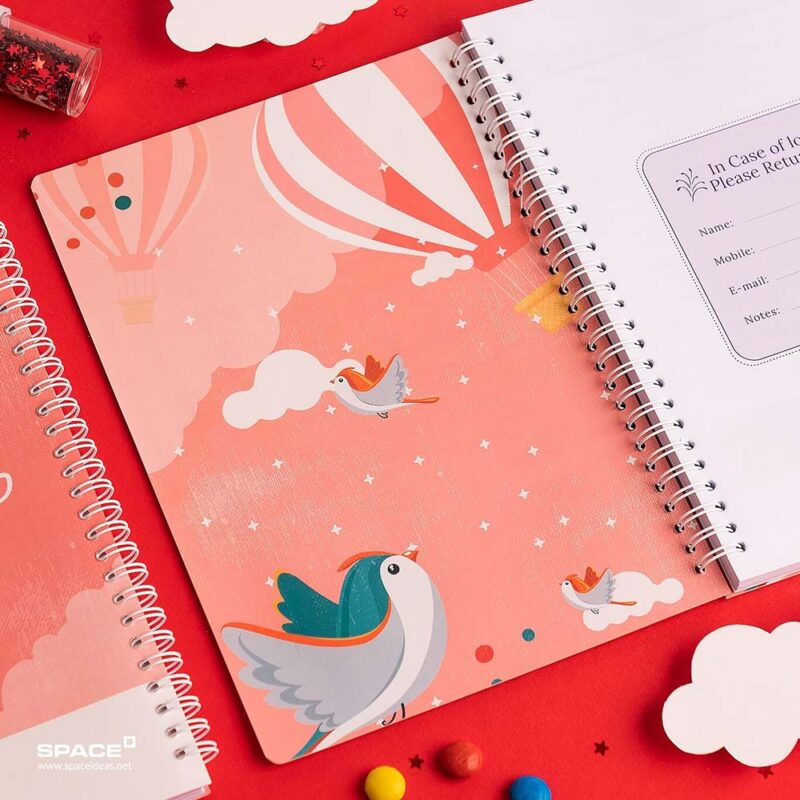 ⁦Notebook - Choose to be Happy - Space⁩ - الصورة ⁦3⁩