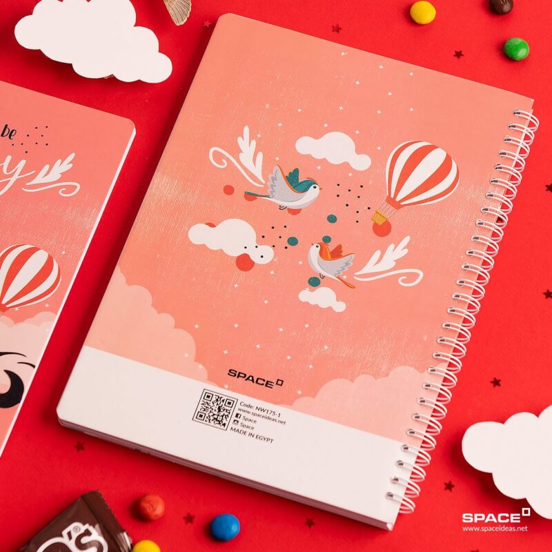 ⁦Notebook - Choose to be Happy - Space⁩ - الصورة ⁦4⁩