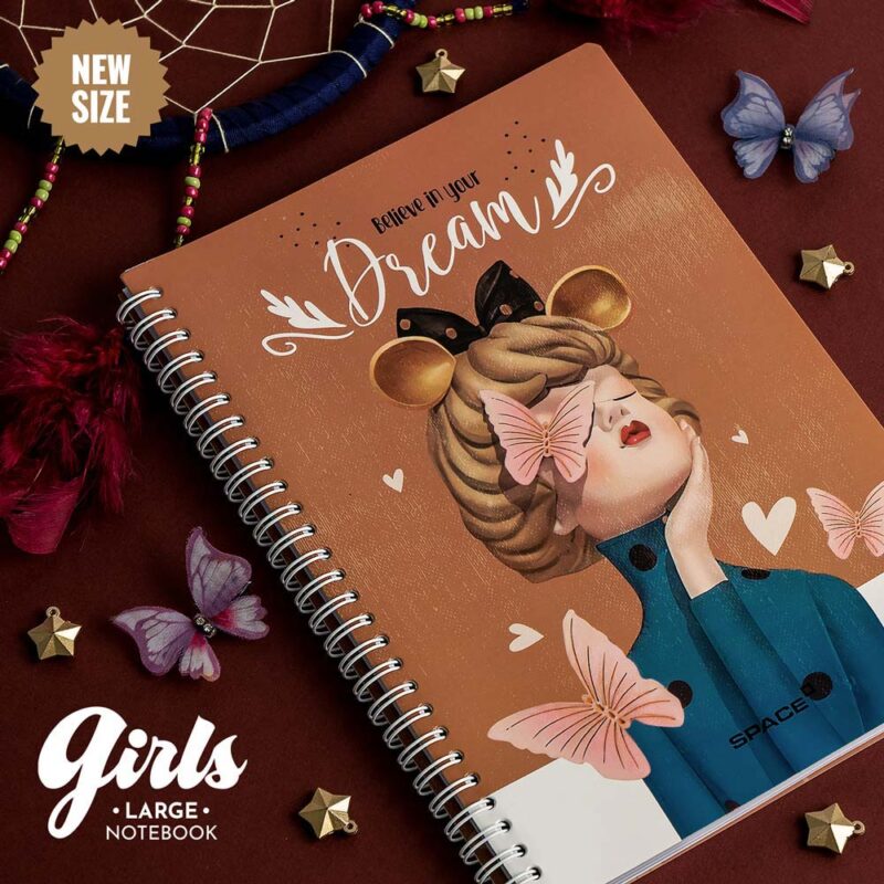 Notebook - Believe in your Dreams - Space