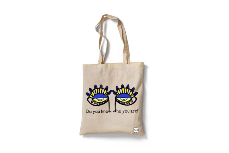 Blue Eyes Bag