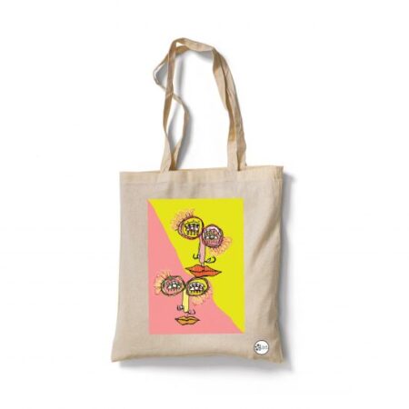 Yellow and Pink Bag