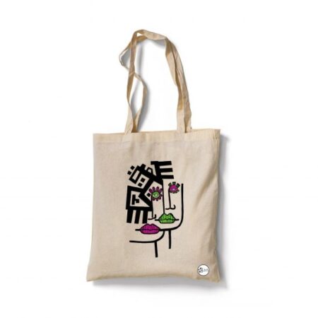 Black Calligraphy Bag